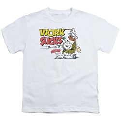 Hagar The Horrible - Big Boys Work Sucks T-Shirt