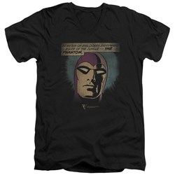Phantom - Mens Evildoers Beware V-Neck T-Shirt