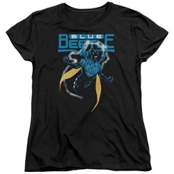 Justice League - Womens Blue Beetle T-Shirt