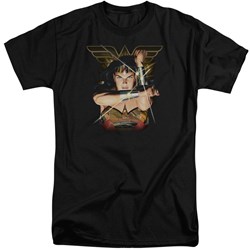 Justice League - Mens Deflection Tall T-Shirt