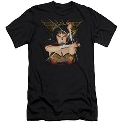 Justice League - Mens Deflection Premium Slim Fit T-Shirt