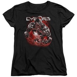 Justice League - Womens Engaged T-Shirt