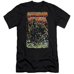 Justice League - Mens Swamp Thing Premium Slim Fit T-Shirt