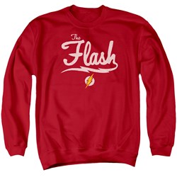 Justice League - Mens Old School Flash Sweater