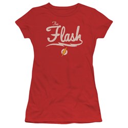 Justice League - Juniors Old School Flash T-Shirt