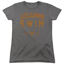 Justice League - Womens Swin Team T-Shirt