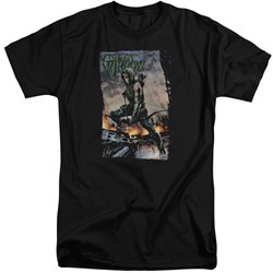 Justice League - Mens Fire And Rain Tall T-Shirt