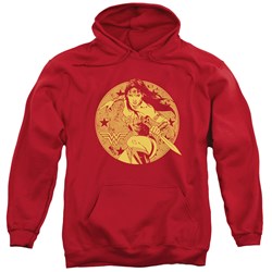 Justice League - Mens Young Wonder Pullover Hoodie
