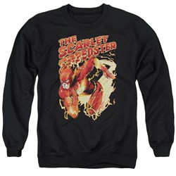 Justice League - Mens Scarlet Speedster Sweater