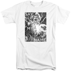 Justice League - Mens Say My Name Tall T-Shirt