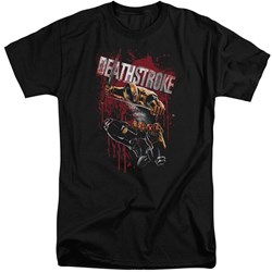 Justice League - Mens Blood Splattered Tall T-Shirt