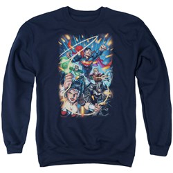 Justice League - Mens Under Attack Sweater