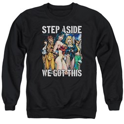 Justice League - Mens Heroines Sweater