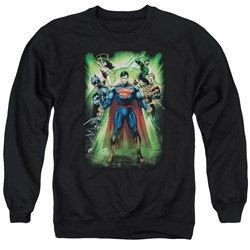 Justice League - Mens Power Burst Sweater