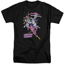 Justice League - Mens Colorful League Tall T-Shirt
