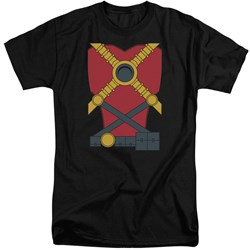 Justice League - Mens Red Robin Tall T-Shirt