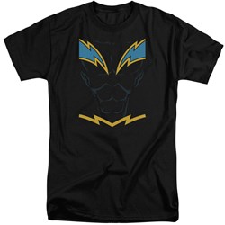 Justice League - Mens Black Lightning Tall T-Shirt