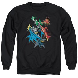 Justice League - Mens Action Stars Sweater