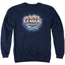 Justice League - Mens Storm Logo Sweater