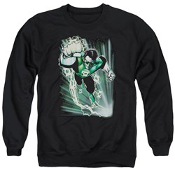 Justice League - Mens Emerald Energy Sweater