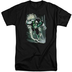 Justice League - Mens Emerald Energy Tall T-Shirt