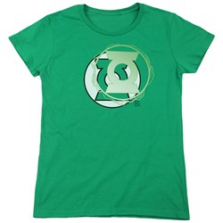 Justice League - Womens Gl Energy Logo T-Shirt