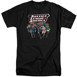 Justice League - Mens Charging Justice Tall T-Shirt