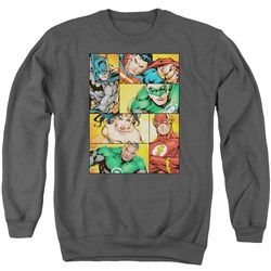 Justice League - Mens Hero Boxes Sweater