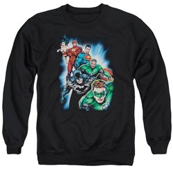 Justice League - Mens Heroes Unite Sweater