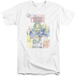 Justice League - Mens Justice League #1 Cover Tall T-Shirt