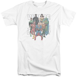 Justice League - Mens Classified #1 Cover Tall T-Shirt
