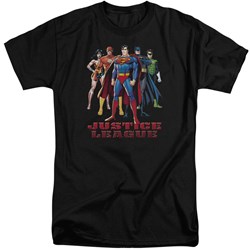 Justice League - Mens In League Tall T-Shirt