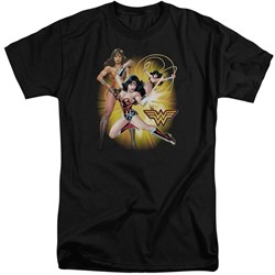 Justice League - Mens Wonder Woman Tall T-Shirt