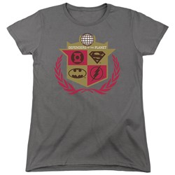 Justice League - Womens Defenders T-Shirt