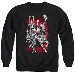 Justice League - Mens Jla Explosion Sweater