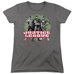 Justice League - Womens Jla Trio T-Shirt