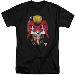 Judge Dredd - Mens Dredd'S Head Tall T-Shirt