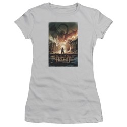 The Hobbit - Juniors Smaug Poster T-Shirt