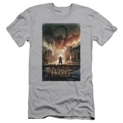 The Hobbit - Mens Smaug Poster Slim Fit T-Shirt