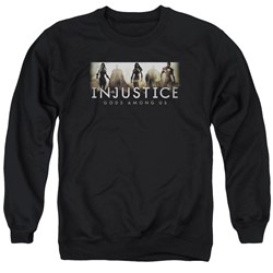 Injustice Gods Among Us - Mens Logo Sweater