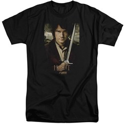 The Hobbit - Mens Baggins Poster Tall T-Shirt