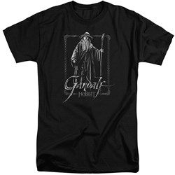 The Hobbit - Mens Gandalf Stare Tall T-Shirt