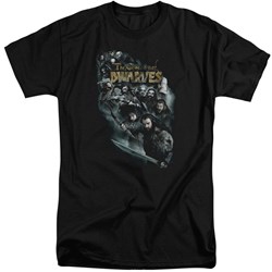 The Hobbit - Mens Company Of Dwarves Tall T-Shirt