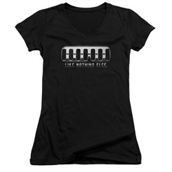 Hummer - Juniors Grill V-Neck T-Shirt