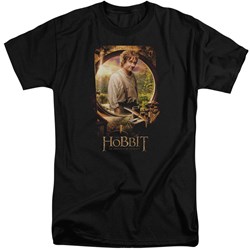 The Hobbit - Mens Bilbo Poster Tall T-Shirt