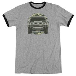 Hummer - Mens Lead Or Follow Ringer T-Shirt