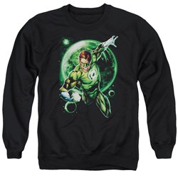 Green Lantern - Mens Galaxy Glow Sweater