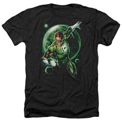 Green Lantern - Mens Galaxy Glow Heather T-Shirt