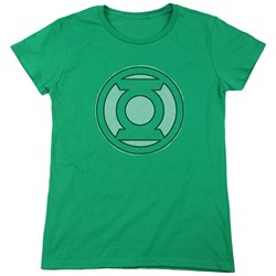 Green Lantern - Womens Hand Me Down T-Shirt