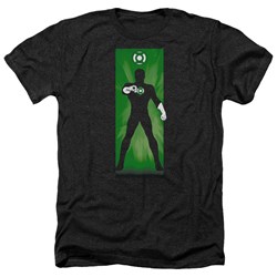DC Comics - Mens Green Lantern Block Heather T-Shirt